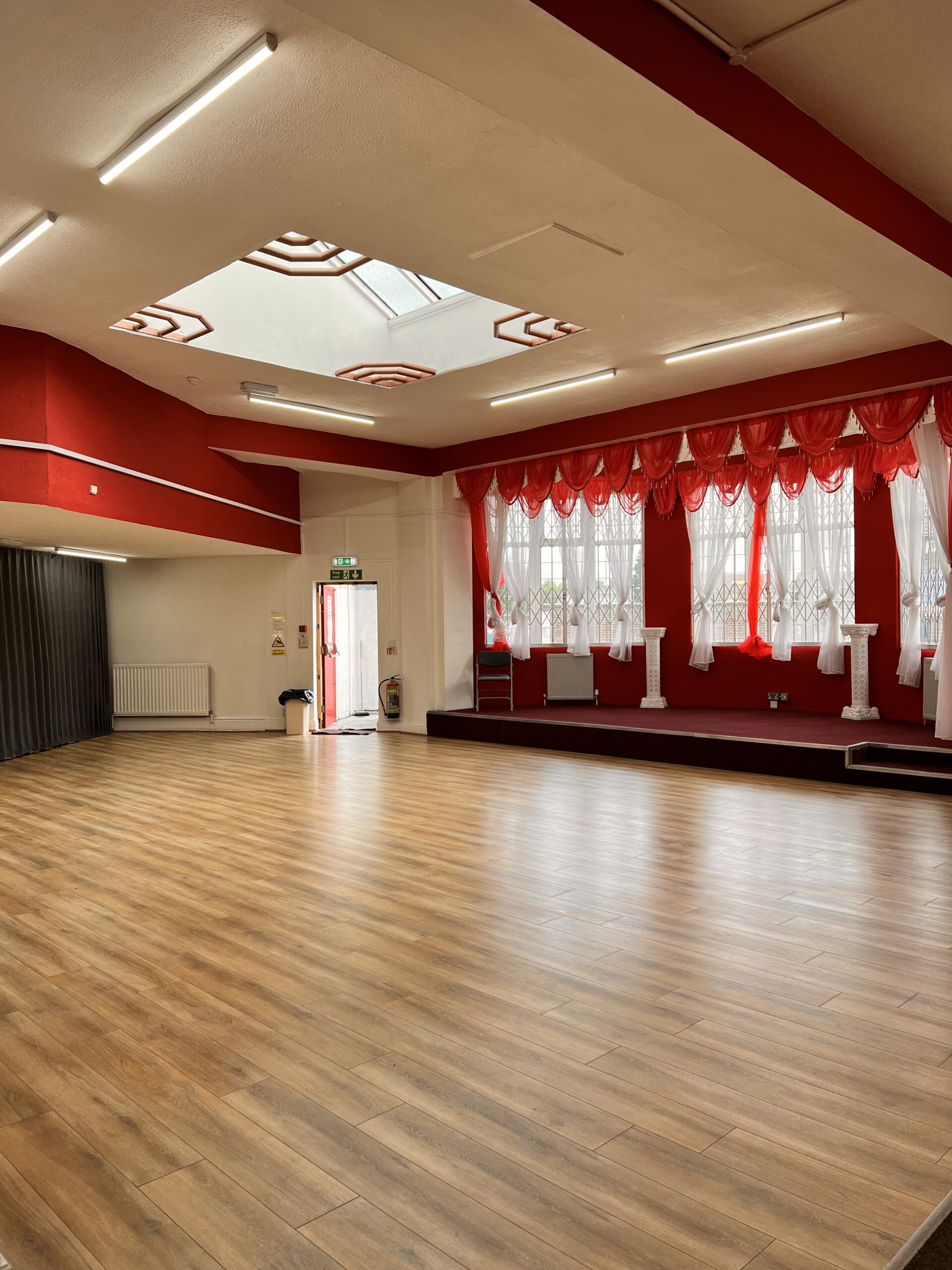 Hall 1 empty